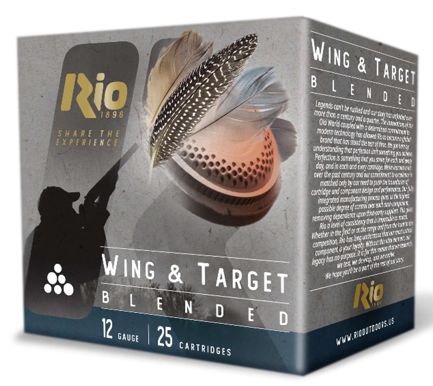 RIO WT3275 WING&TARGT 12G 2 3/1 1-1/8 7.5 25/10