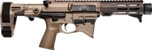 Maxim Defense  MD9 905 CQB 9mm Luger 5.50" Black Nitride Threaded Barrel, Arid Brown Anodized Aluminum Receiver w/Picatinny Rail, M-Rax/M-Slot Handguard, Arid Brown Polymer Maxim CQB Brace, Arid Brown