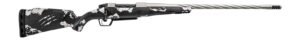 Fierce Firearms ROGSSX22CM20TP Twisted Rogue XP 22 Creedmoor 3+1 20" Tungsten Cerakote Spiral Fluted Barrel, Drilled & Tapped Receiver, BiPod Rail Forend, Phantom Camo LR Negative Comb Carbon Fiber St