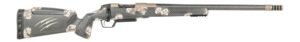 Fierce Firearms  CT Rival XP 2.0 25 Creedmoor 20" Carbon Fiber Threaded Barrel, Smoked Bronze Cerakote Titanium Drilled & Tapped Receiver, Integral Rail Forend, Desert Shadow Camo Adj Comb Carbon Fibe