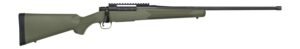 Mossberg 28223 Patriot  6.5 PRC 4+1 24" Matte Blued Fluted Threaded Barrel, OD Green Synthetic Stock