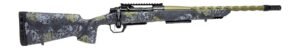 Horizon Firearms HRF-VE2-7PRC-22R Venatic 2 7mm PRC 22" Sage Green Spiral Fluted Threaded Barrel, Black DLC Receiver w/Picatinny Rail, Arca Rail Forend, Artic Moss Iota EKO X Carbon Fiber Stock