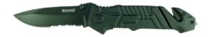 RUKO RUK0144S        440A 3-1/4"BLK RUBBER FOLDING