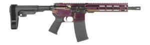 Shark Coast Tactical SCC07268RZRBK-P Razorback  5.56 NATO 30+1 10.50" Black Nitride Threaded Barrel, Aluminum Receiver w/Picatinny Rail, M-LOK Handguard, Polymer SB Tactical SBA3 Brace, Polymer Grip