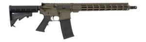 Andro Corp Industries 55616BBODG ACI-15 Bravo 5.56 NATO 30+1 16" Black Nitride Threaded Barrel, OD Green Aluminum Receiver w/Picatinny Rail, M-LOK Handguard, M4 Black Polymer Stock, Black A2 Grip