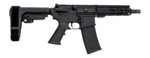 Andro Corp Industries 3008CB ACI-15 CQB 300 Blackout 30+1 8" Black Nitride Threaded Barrel, Black Anodized Aluminum Receiver w/Picatinny Rail, M-LOK Handguard, Black Polymer SBA3 Pistol Brace, A2 Grip