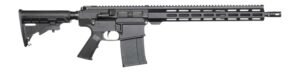 Andro Corp Industries 30816DBFORGED ACI-10 Divergent 308 Win 20+1 16" Black Nitride Threaded Barrel, Black Cerakote Aluminum Receiver w/Picatinny Rail, M-LOK Handguard, M4 Black Polymer Stock, A2 Grip