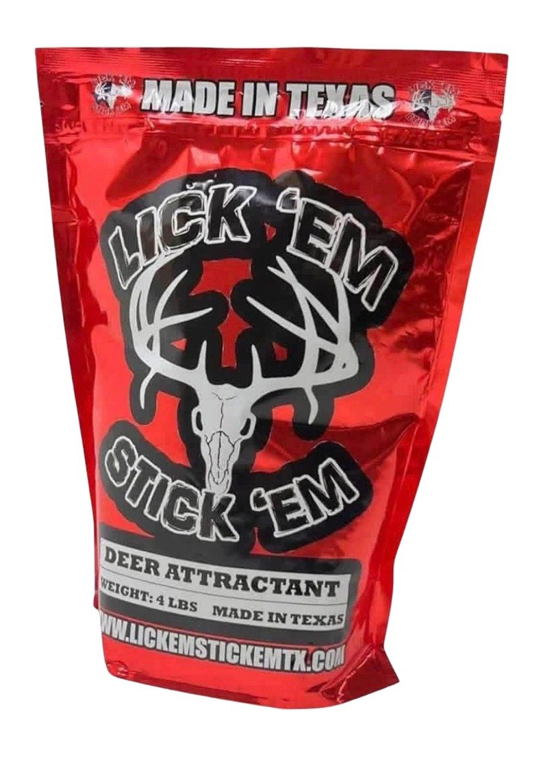 LICK EM STICK EM DEER ATTRACTANT 4LB 10/1