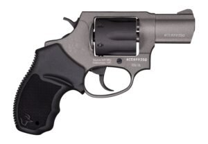 Taurus 2-856021ULC21 856 UltraLite Small 38 Special +P 6 Shot 2" Tungsten Cerakote Carbon Steel Barrel, Matte Black Cylinder, Tungsten Cerakote Aluminum Frame, Black Ribber Grip, Transfer Bar Safety,