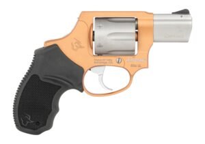 Taurus 2-85629ULC22CH 856 Ultra-Lite Small 38 Special +P 6 Shot 2" Matte Stainless Barrel & Cylinder, Copper Cerakote Aluminum Frame, Black Ribber Grip, Transfer Bar, Safety Concealed Hammer
