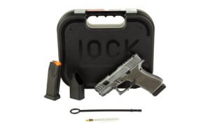 GLOCK 43X HOTH 9MM 15RD BW GREY
