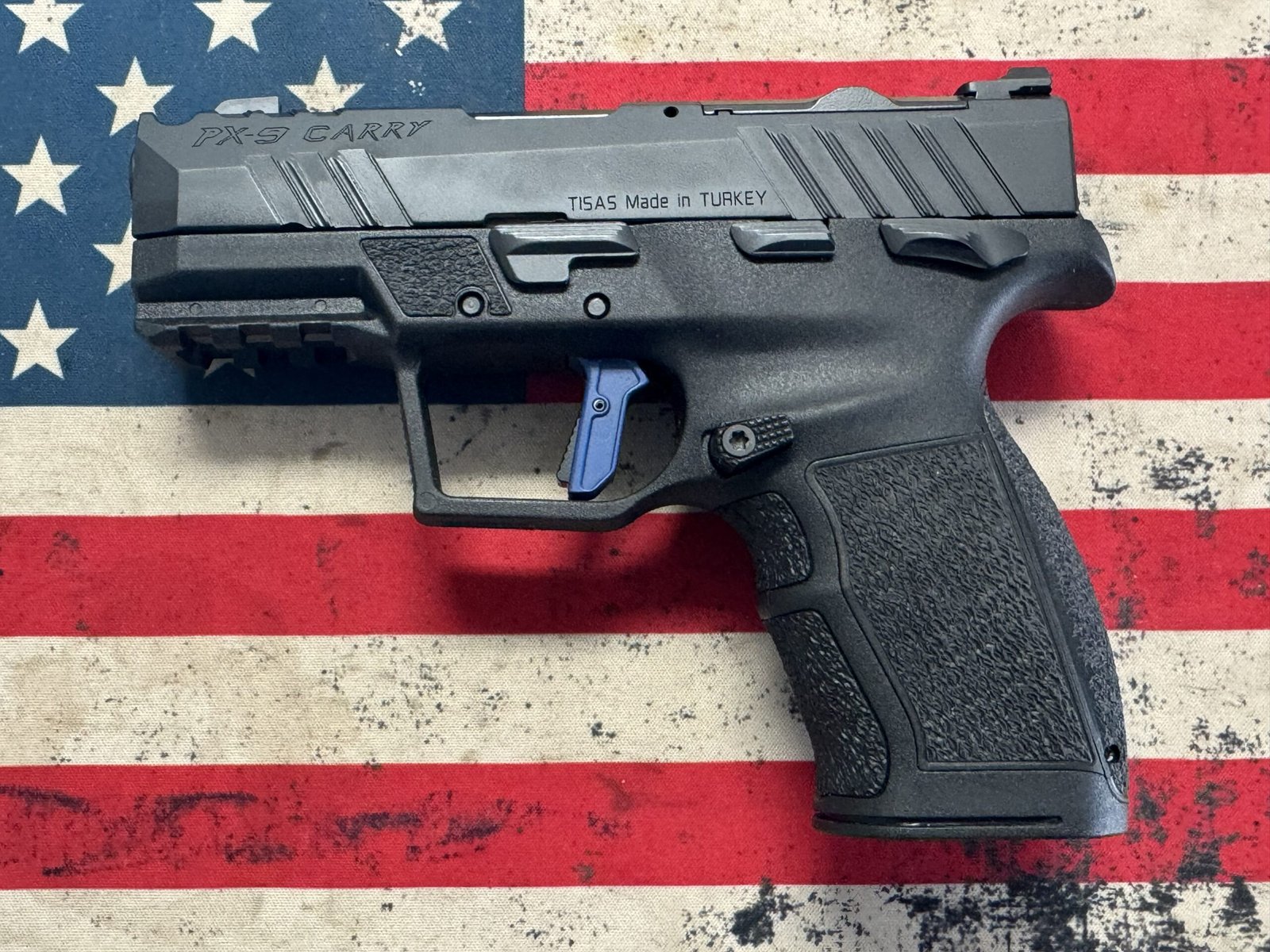 Tisas PX-9 2.0 Carry Compact Comp 9mm Optics Ready Pistol - Image 2