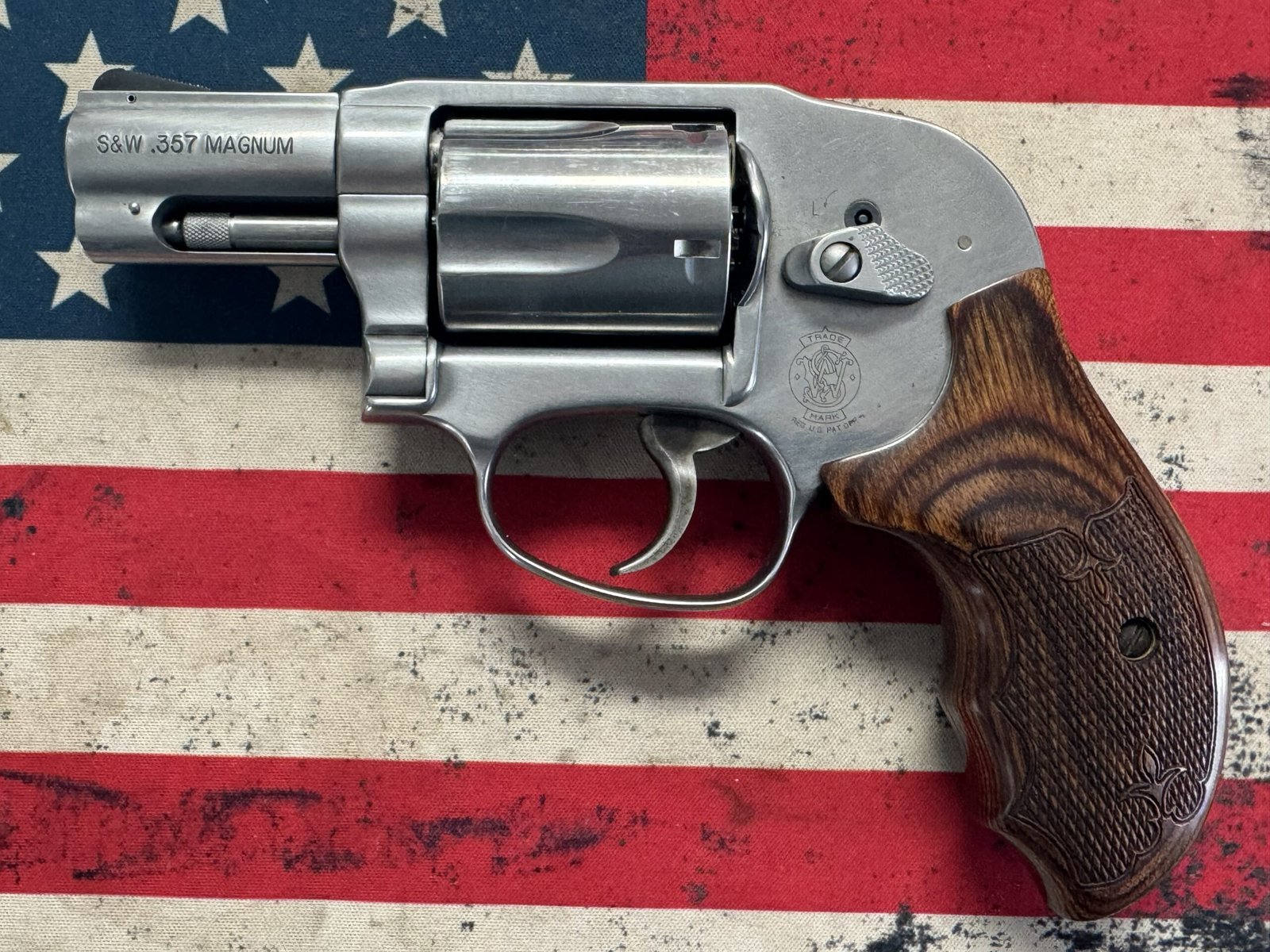 Smith & Wesson Model 649-5 .357 Magnum Stainless Steel Revolver - Image 2