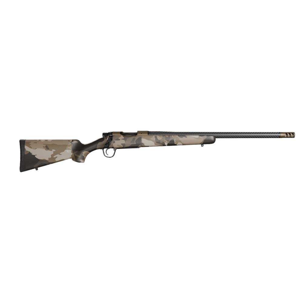 Christensen Arms Ridgeline FFT Rifle 6.5 PRC 3rd Magazine 20" 5/8x24 Threaded Barrel Burnt Bronze Brown Barren Dune