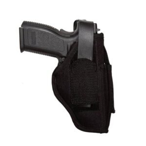 Uncle Mike's Sidekick IWB/OWB Holster with Mag Pouch Size 16 Kodra Black Ambi