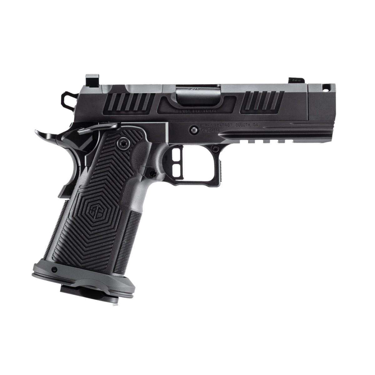 AF1911-ROMULUS 9MM 17 & 20 Rd Magazine (1 Each) 3.5IN Bull Ramped Ported Barrel DLC Black RMSc Optic Cut
