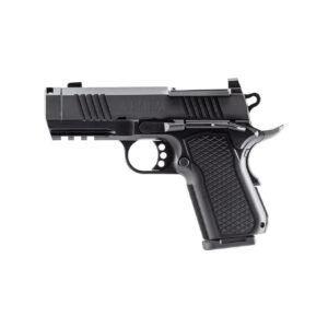 Alpha Foxtrot AF1911-Attila MOS Handgun 9mm Luger 10rd Magazine(1) 3.5" Comp Barrel DLC Black