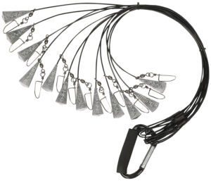 Higdon Outdoors 30321 Battleship Rig  Black 18" Long 12 Pack