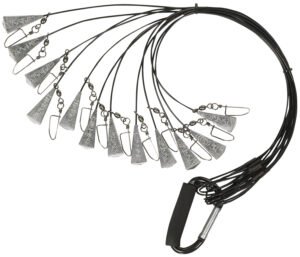 Higdon Outdoors 30323 Battleship Rig  Black 36" Long 12 Pack