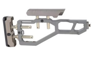 Q LLC ACCFIXSTOCKGRAY Stock Assembly Gray Fits AR-Platform