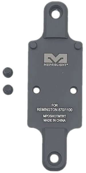 Meprolight USA 901141043 Optics Plate Shotgun Matte Black Aluminum Remington 870 RMR Footprint Mount