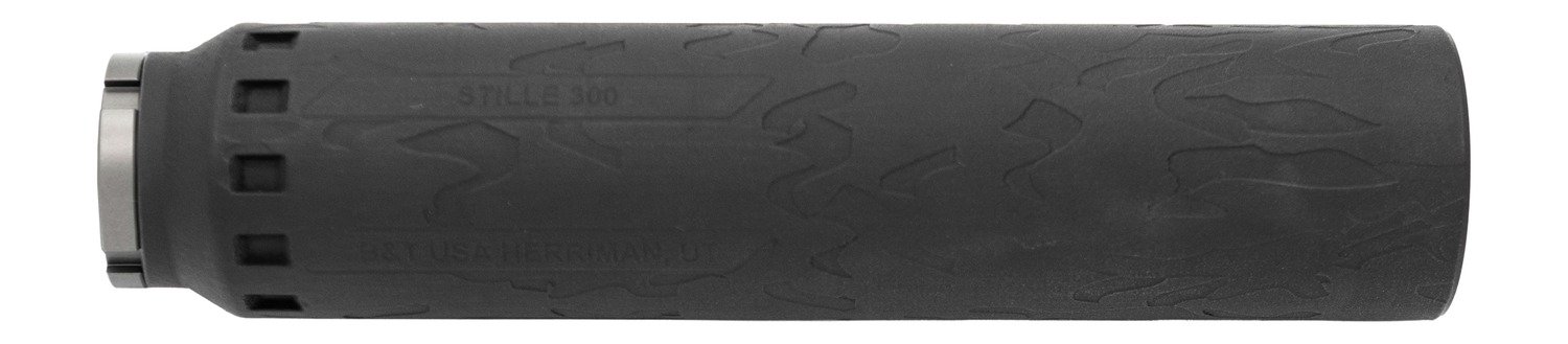 B&T Firearms SD-145894 Stille 300 223/338 Lapua Mag 1.75" Black Titanium/Inconel 1.375"x24