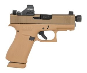 Glock UX4350204NR15ORNINO2 G43X 9mm Luger 15+1 3.41" Steel Serrated Slide Ambidextrous