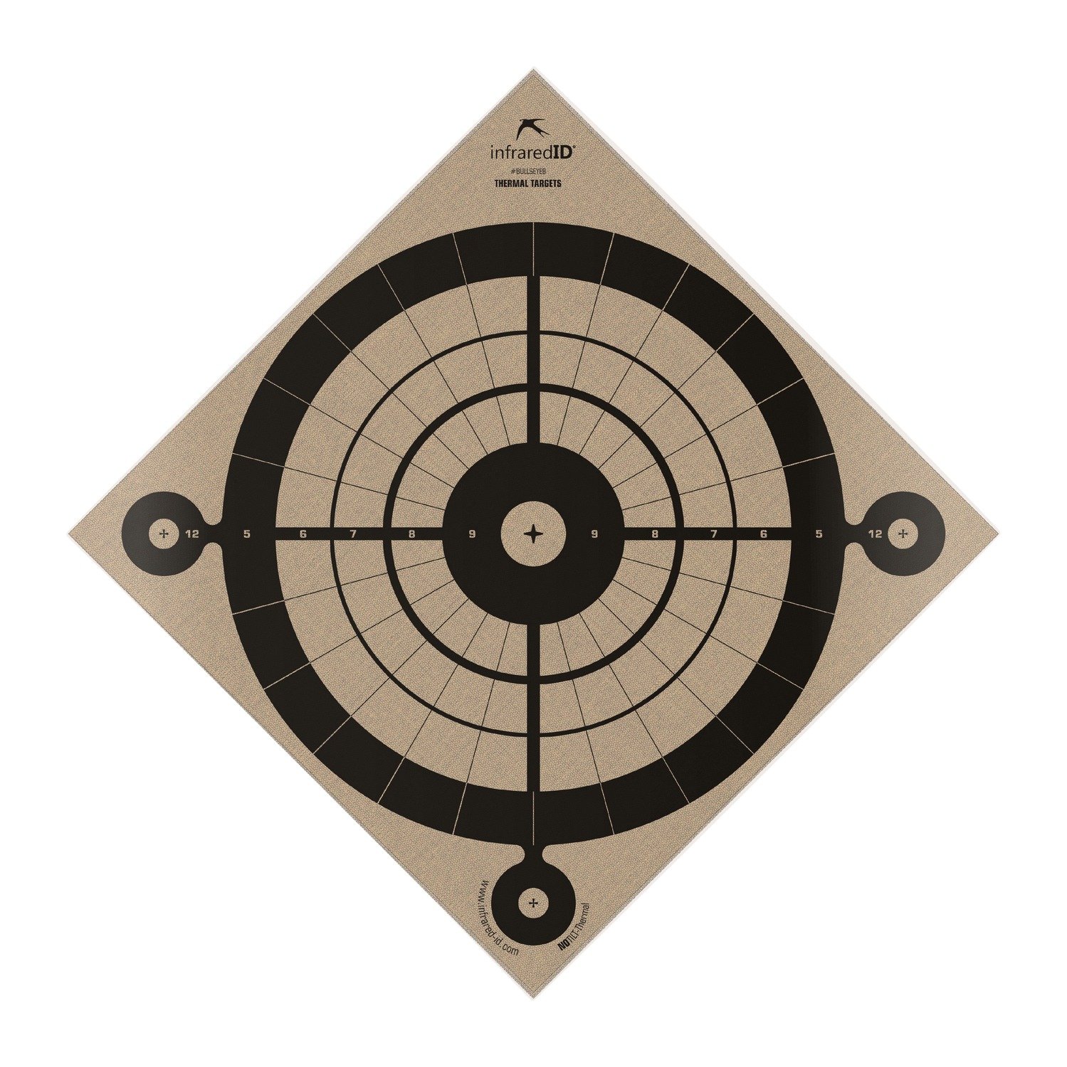 INFRARED-ID BULLSEYE8 THERM BULLSEYE TARGET 3PK