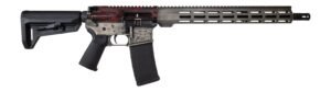 Shark Coast Tactical 300-054-1000-04 Bushido  5.56 NATO 30+1 16" Black Nitride Threaded Barrel, Engraved Aluminum Receiver w/Picatinny Rail, M-LOK Handguard, Magpul Collapsible Black Polymer Stock, Ma