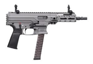 Panzer Arms PAARP9PCCTG ARP9 9mm Luger 33+1 6.50" Black Barrel, Tactical Gray Aluminum Receiver w/Picatinny Rail, Rear Picatinny Rail, Black Polymer Grip, Ambidextrous