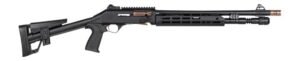 Panzer Arms PAM4CSBBTMFSS M4 Speed Pro 12 Gauge Semi-Auto 3" 5+1 18.50" Black Ported Barrel, Black Aluminum Receiver w/Picatinny Rail, M-LOK Handguard, Skeleton Stock, Black Polymer Grip