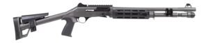 Panzer Arms PAM4CSDGMFSS M4 Speed Pro 12 Gauge Semi-Auto 3" 5+1 18.50" Black Ported Barrel, Black Aluminum Receiver w/Picatinny Rail, M-LOK Handguards, Black Skeleton w/Pistol Grip, Ambidextrous