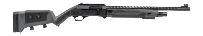 Panzer Arms PAFS1PROFSGRA FS1 Pro 12 Gauge Semi-Auto 3" 4+1 20" Black Shrouded Barrel, Gray Cerakote Receiver w/Picatinny Rail, M-LOK Handguards, Black Adj Cheekrest Synthetic Stock, Picatinny Rail Fo