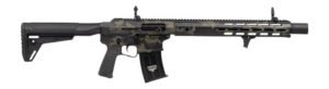 Panzer Arms PAAR12PROBMLF AR12 Pro-L Semi-Auto 3" 5+1 18.50" Black Barrel, Multicam Aluminum Receiver w/Picatinny Rail, M-LOK Handguards, Gray Synthetic Stock, Black Polymer Grip