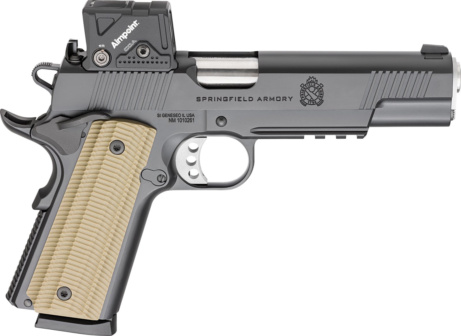 SPR 1911 OPERATOR AOS 45ACP 5 BLK W/COA 8RD