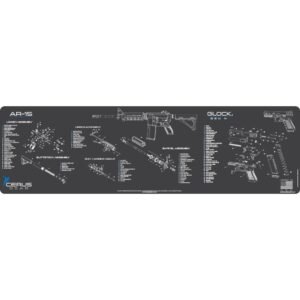 Cerus Gear Magnum XXL 14x48 AR-15/Glock Combo Schematic Promat Grey