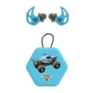 Axil Monster Jam X20 Ear Plugs 17dB or 19dB Megalodon Blue