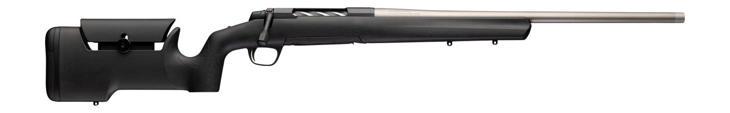 Browning 036140218 X-Bolt 2 Special Max LR SPR Full Size 308 Win 4+1 18" Matte Black Heavy Sporter Threaded Barrel, Matte Black Steel Drilled & Tapped Receiver, Black Adjustable Max Synthetic Stock, R