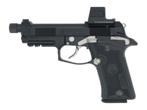 Langdon Tactical Tech 80X32BCBRE Beretta Cheetah 80X Micro-Compact 32 ACP 13+1 4.40" Black Threaded Barrel, Black Carbon Steel Optic Ready/Serrated Slide, Black Cerakote Aluminum Frame w/Picatinny Rai