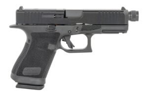 Glock P61950201TB G19 Gen6 9mm Luger 10+1 4.02" Threaded Barrel, Steel Optic Ready/Serrated Slide, Polymer Frame w/Accessory Rail, Interchangeable Backstrap Grip, Ambidextrous