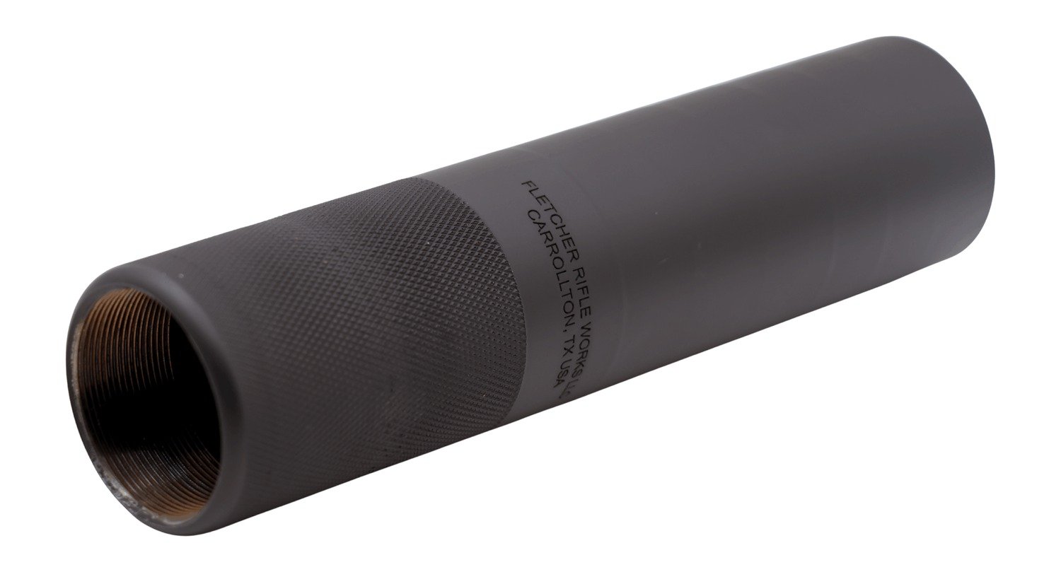 Fletcher Rifle Works PERM65TIBLK Permian 6.5mm 1.62" Black Titanium 1.375"x24