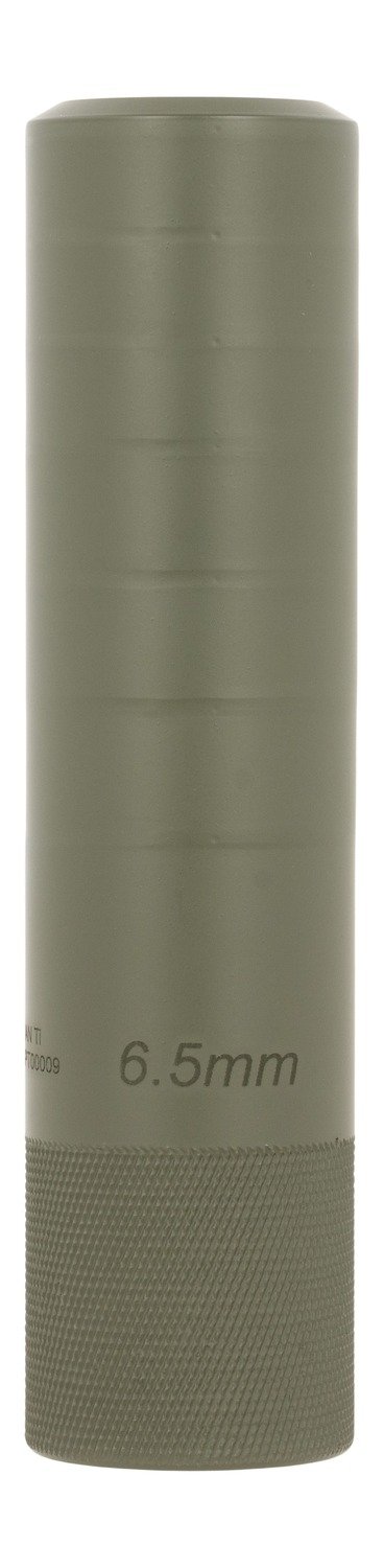 Fletcher Rifle Works PERM65TIODG Permian 6.5mm 1.62" OD Green Titanium 1.375"x24