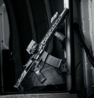 CNC Firearms CNCDDPDW300 Daniel Defense PPW Regulator 300 BO 30+1 7" Threaded Barrel, Black Aluminum Receiver w/Picatinny Rail, M-LOK Handguard, Maxim Defense CQB Gen 7 Black Polymer Buttstock, Black