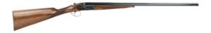 Dickinson LLC  Plantation 20 Gauge Break Open 2.75" 2rd 28" Gloss Blued Side By Side Barrel, True Bone-Charcoal Case Hardening Engraved Receiver, English Style Turkish Walnut Stock