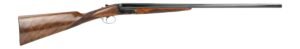 Dickinson LLC  Estate 20 Gauge Break Open 3" 2rd 28" Side By Side Barrel, True Bone-Charcoal Case Hardening Receiver, English Style Turkish Walnut Stock