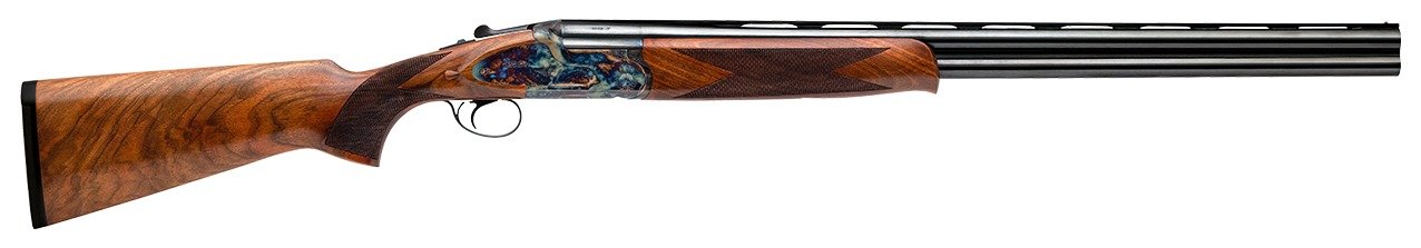 Dickinson LLC Plantation 20 Gauge Break Open 2rd 30" Vent Rib Over/Under Barrel, Case Hardened Moly-Chrome Steel Receiver, Oiled Turkish Walnut Stock