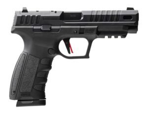 MAC 15000602 RA-9 Defense S 9mm Luger 17+1 4.75" QPQ Tenifer Cerakote Steel Lightening Cut/Optic Ready Slide, Tenifer QPQ Polymer Frame w/Picatinny Rail, Polymer Grip, RMR Footprint, Ambidextrous
